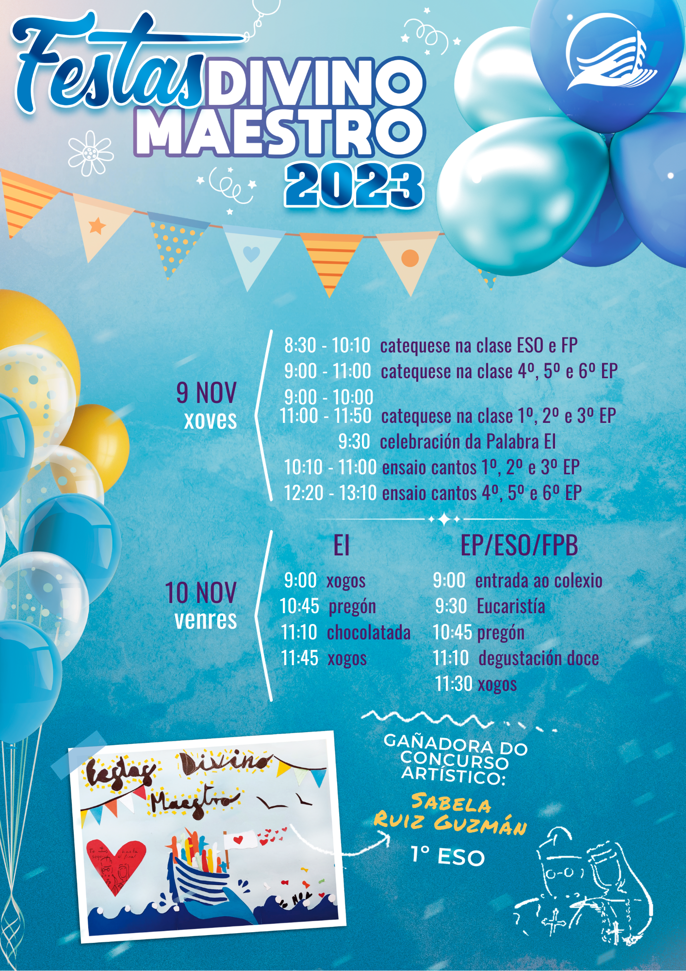 Cartel A3 Festas Dimaourense 2023